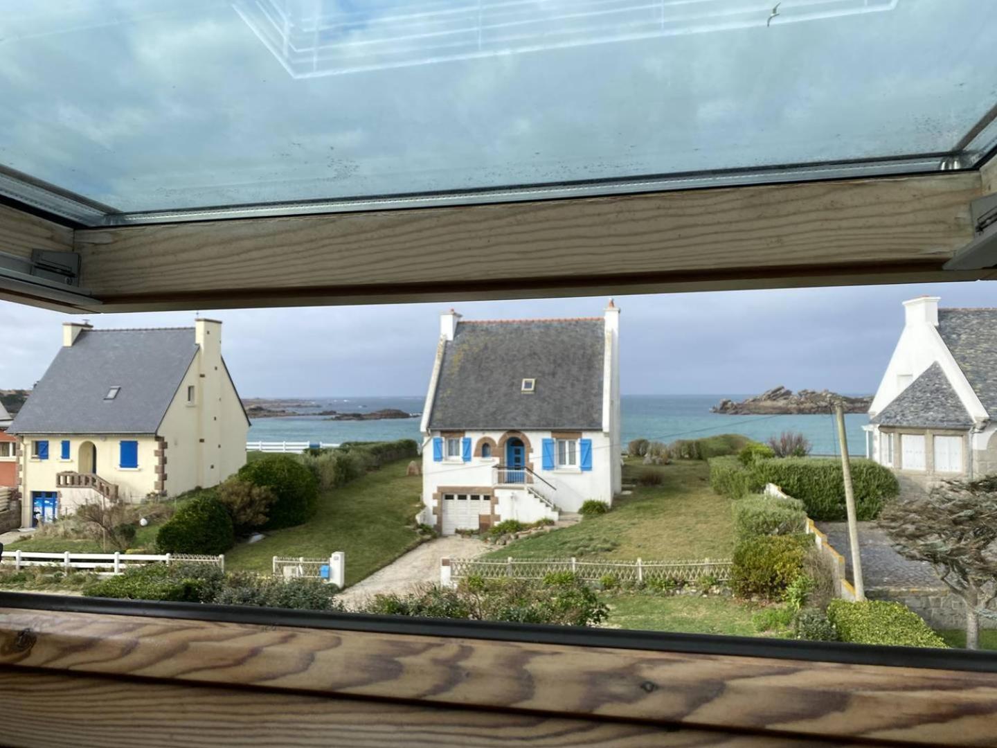 Maison 4 Personnes A 100M De La Plage De La Greve Rose A Tregastel - Ref 142 エクステリア 写真